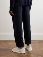 Giorgio Armani - Straight-Leg Lyocell and Silk-Blend Suit Trousers - Blue
