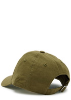 Mulberry Logo-embroidered Cotton cap - Khaki - One Size