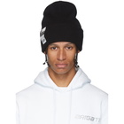 Axel Arigato Black Recharge Beanie