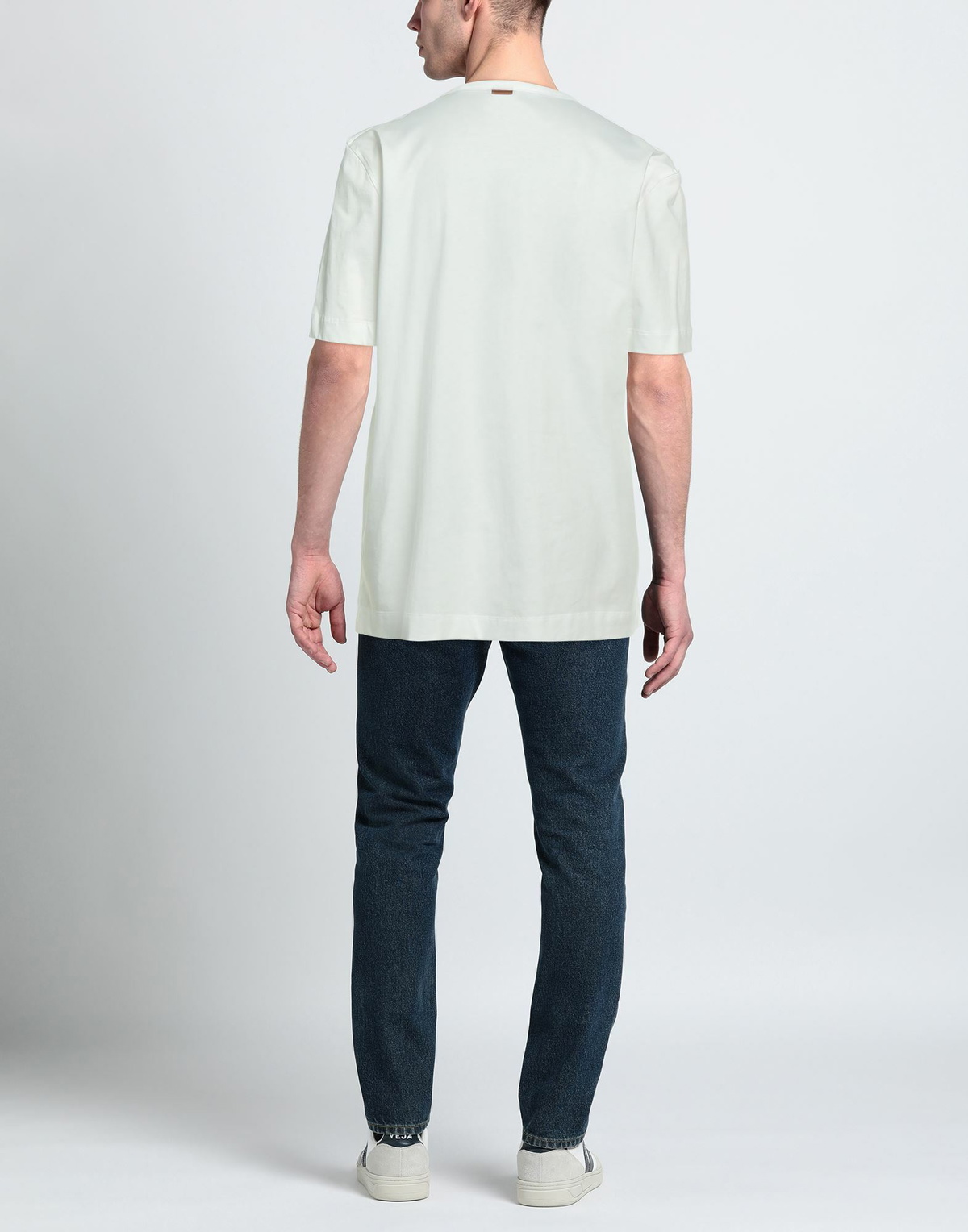 Zegna Mens T-shirt in White