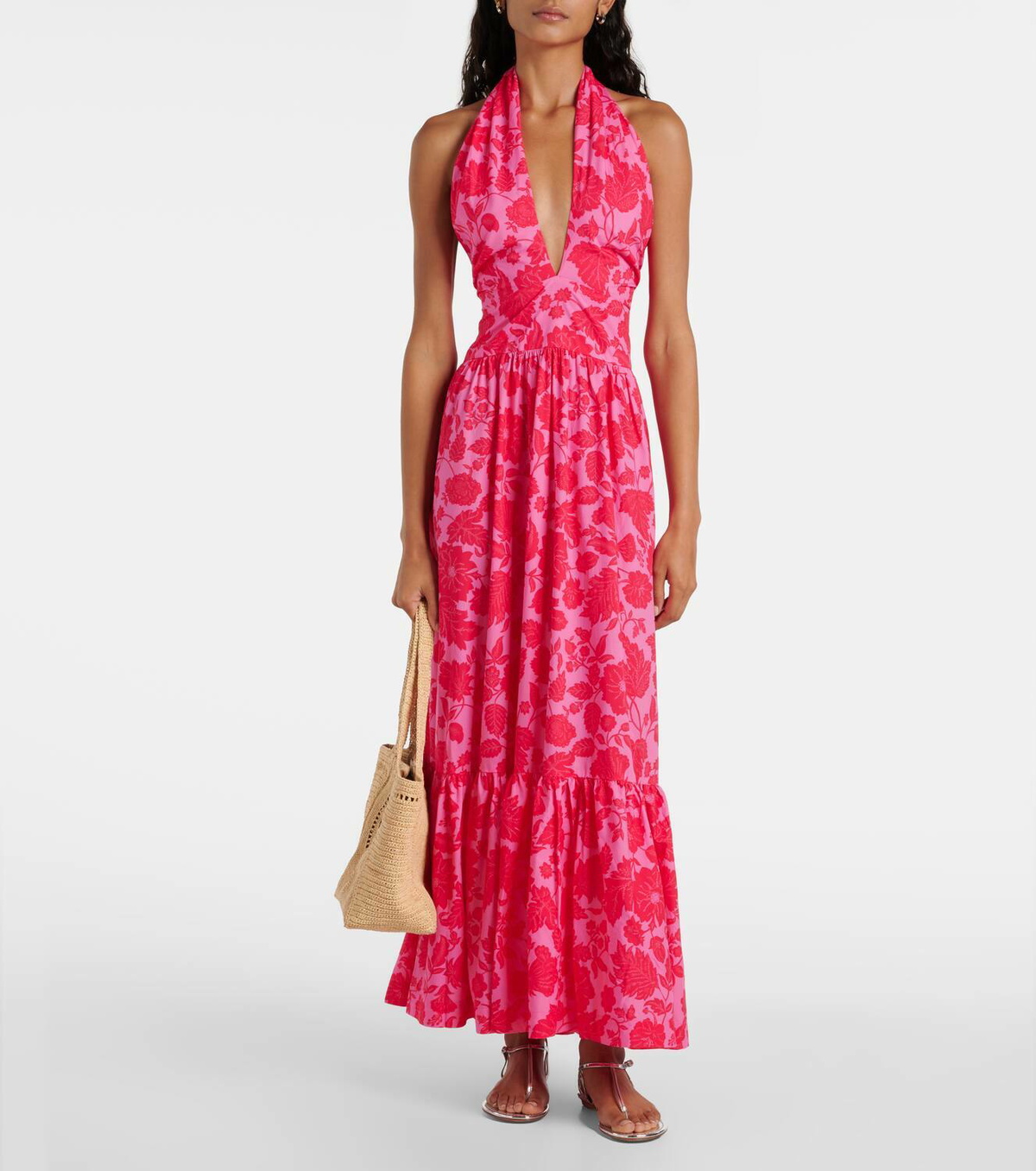 Heidi Klein Fairhaven floral cotton-blend maxi dress