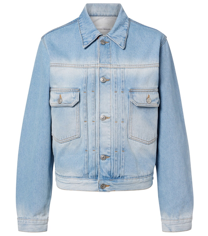Photo: Victoria Beckham Faded denim jacket