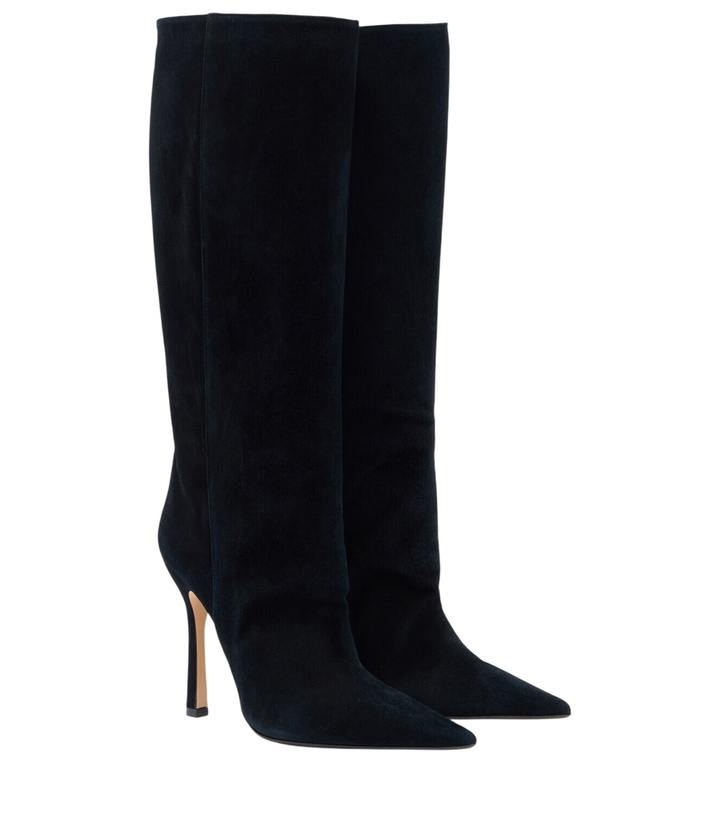 Photo: Gucci Naomi suede knee-high boots