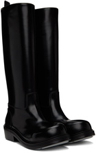 Bottega Veneta Black Fireman Boots