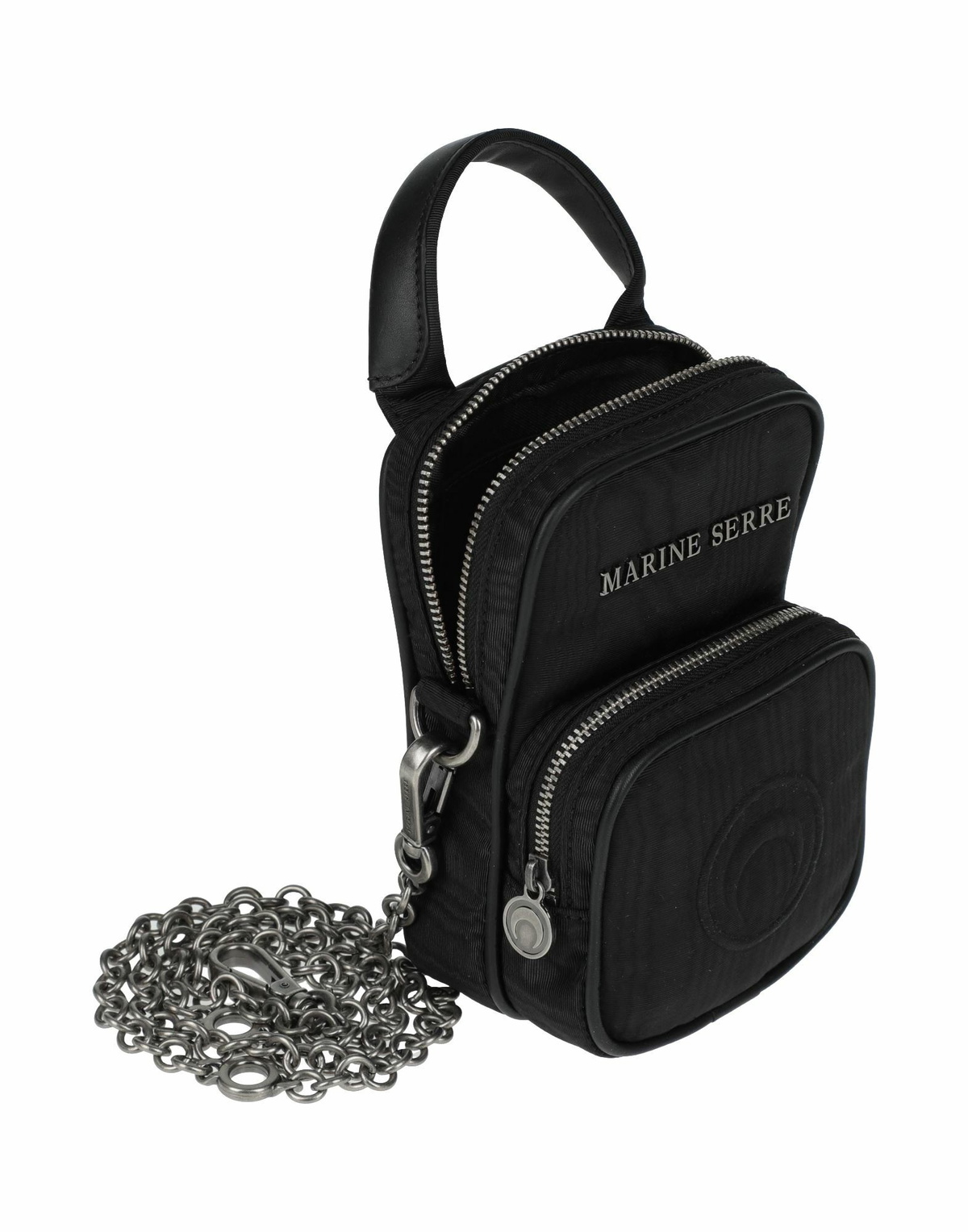 Marine Serre Womens Handbag in Black