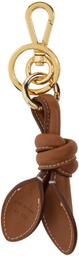 JACQUEMUS Tan Les Classiques 'Le Porte Cles Tournis' Keychain
