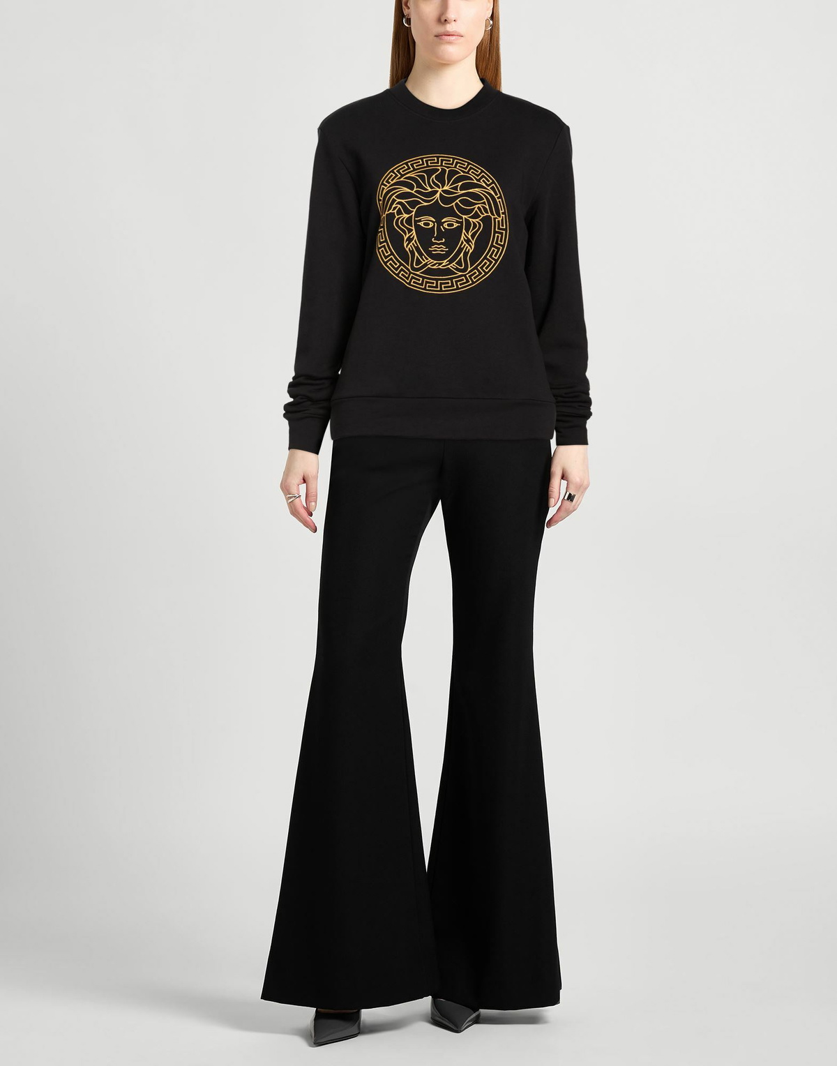 Versace Womens Sweatshirt in Black