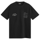 Club 1984 Men's Sl Athletics T-Shirt in Black