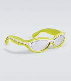 Bottega Veneta - Hem cat-eye sunglasses