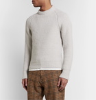 Our Legacy - Ribbed Baby Alpaca-Blend Sweater - Neutrals