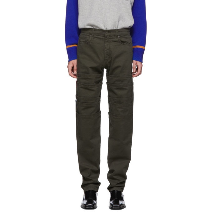 Photo: Y/Project Green Layered Trousers