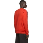 adidas Originals Red 3-Stripes Sweatshirt