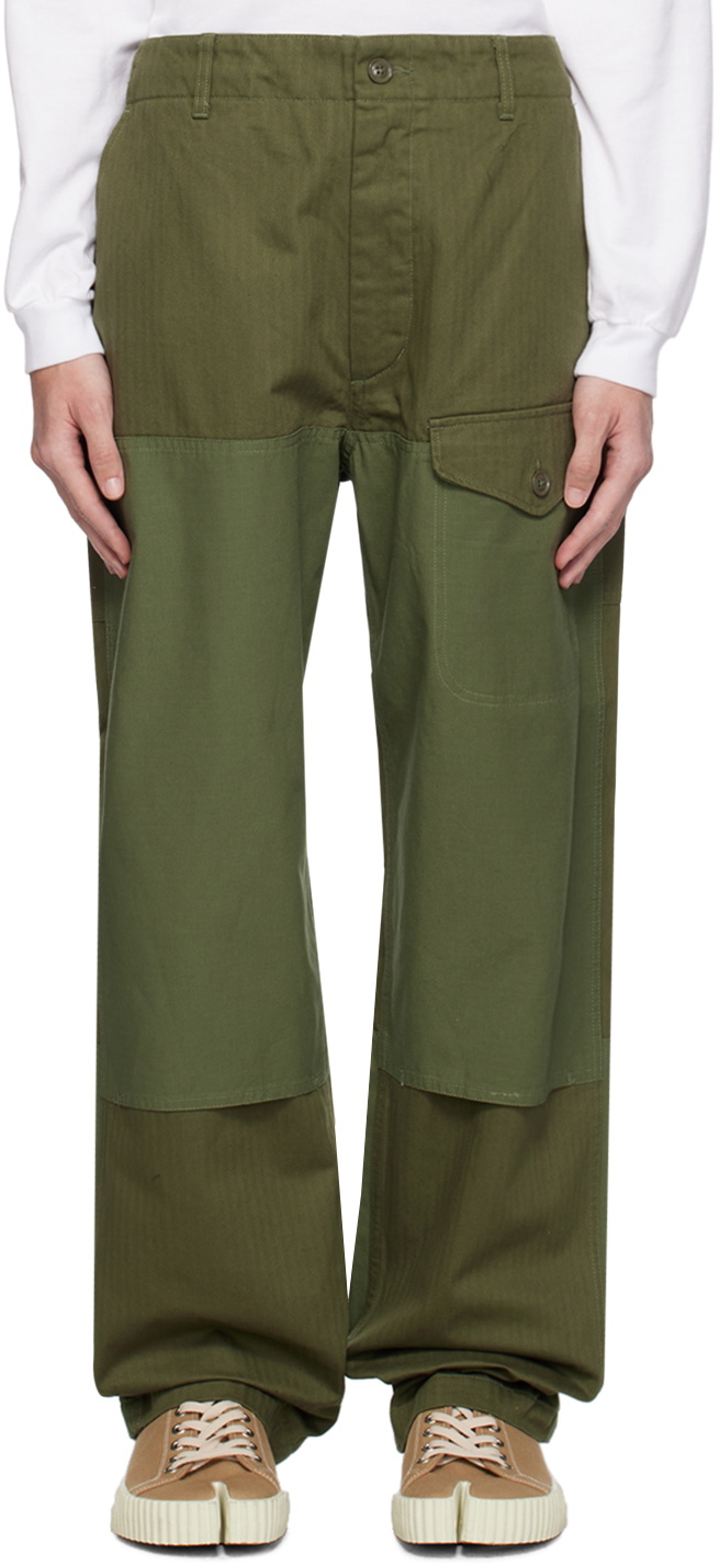 Engineered Garments Green Field Cargo Pants Engineered Garments