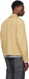 BOSS Beige BECKHAM Edition Zipped Jacket