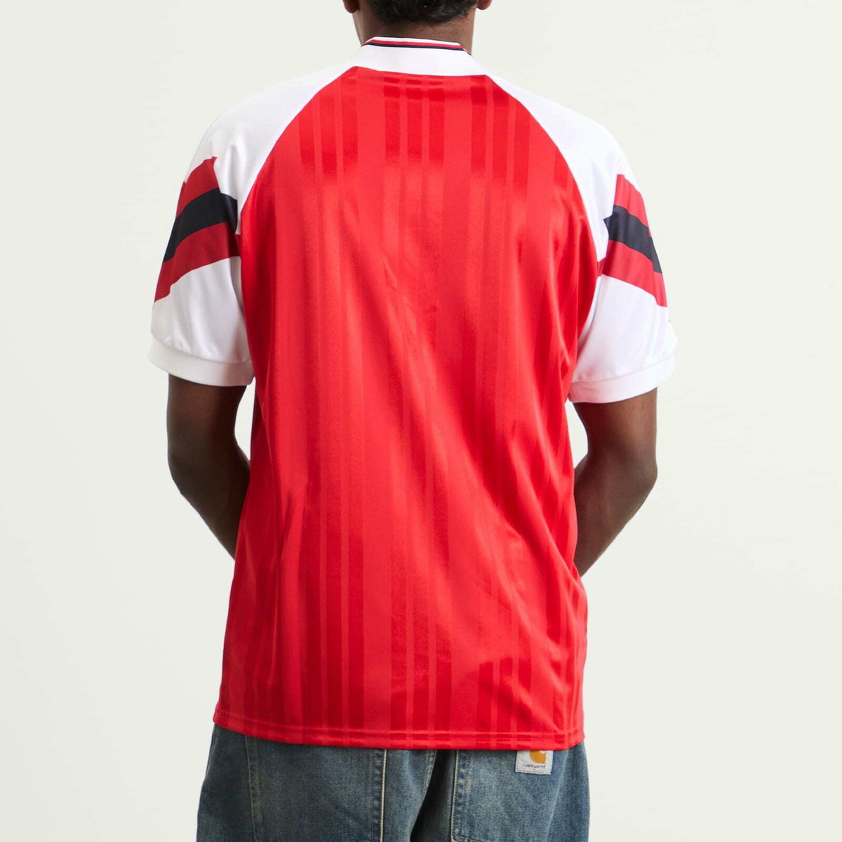 Adidas Men's Arsenal FC Home 92-94 Jersey Top in Red