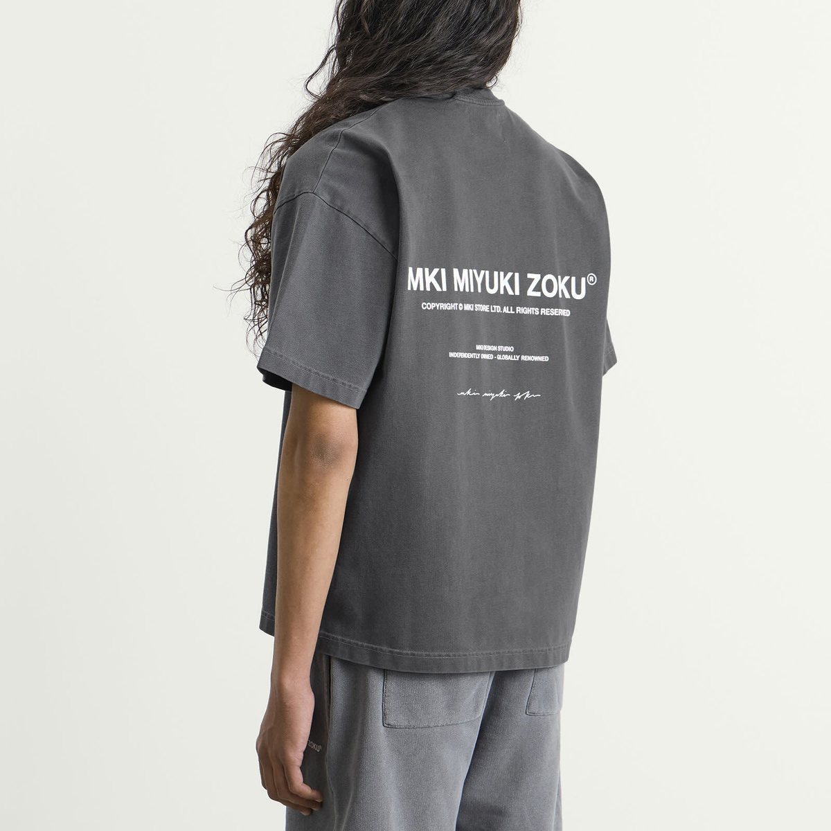 MKI Men's Design Studio T-Shirt in Pigment Black