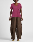 Massimo Alba Womens T-shirt Mauve
