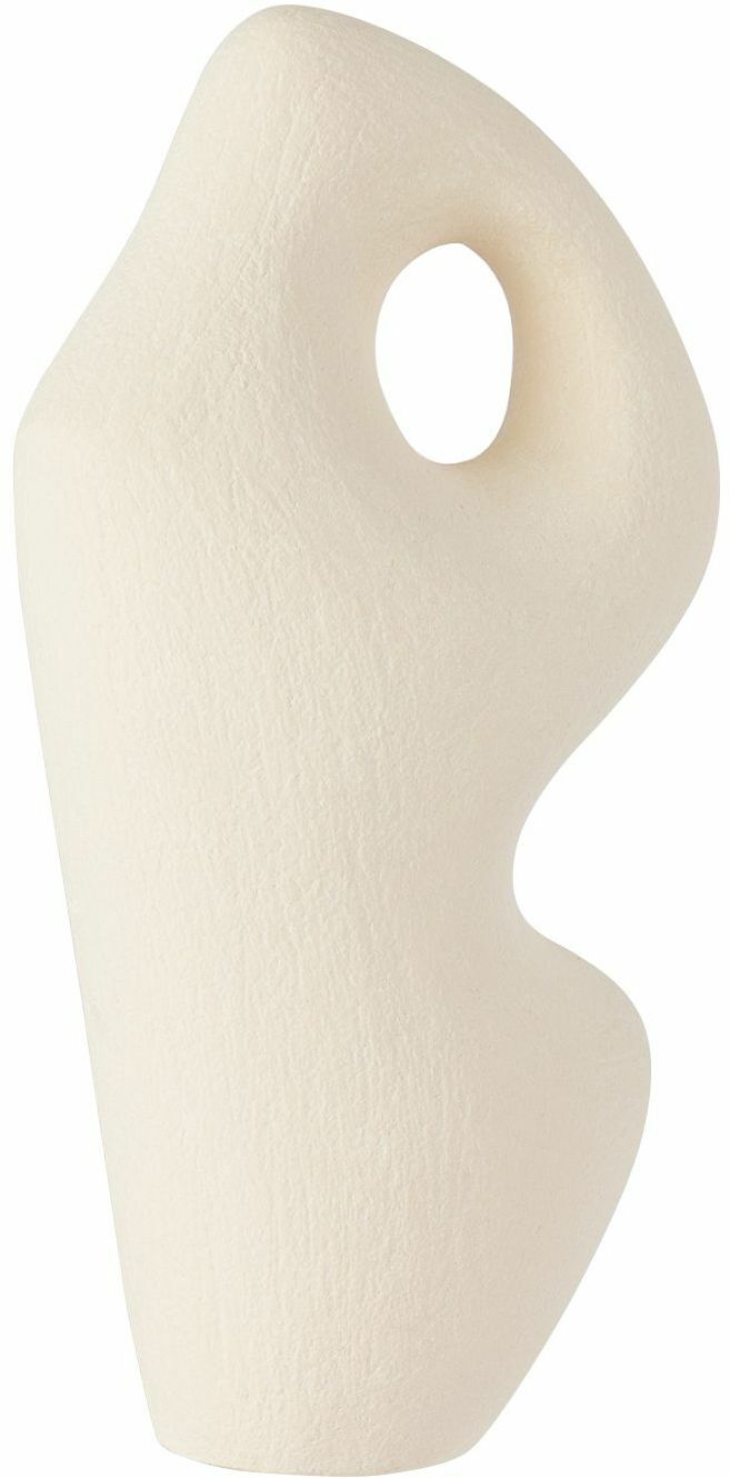 Abid Javed White Small P50B Sculpture