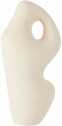 Abid Javed White Small P50B Sculpture