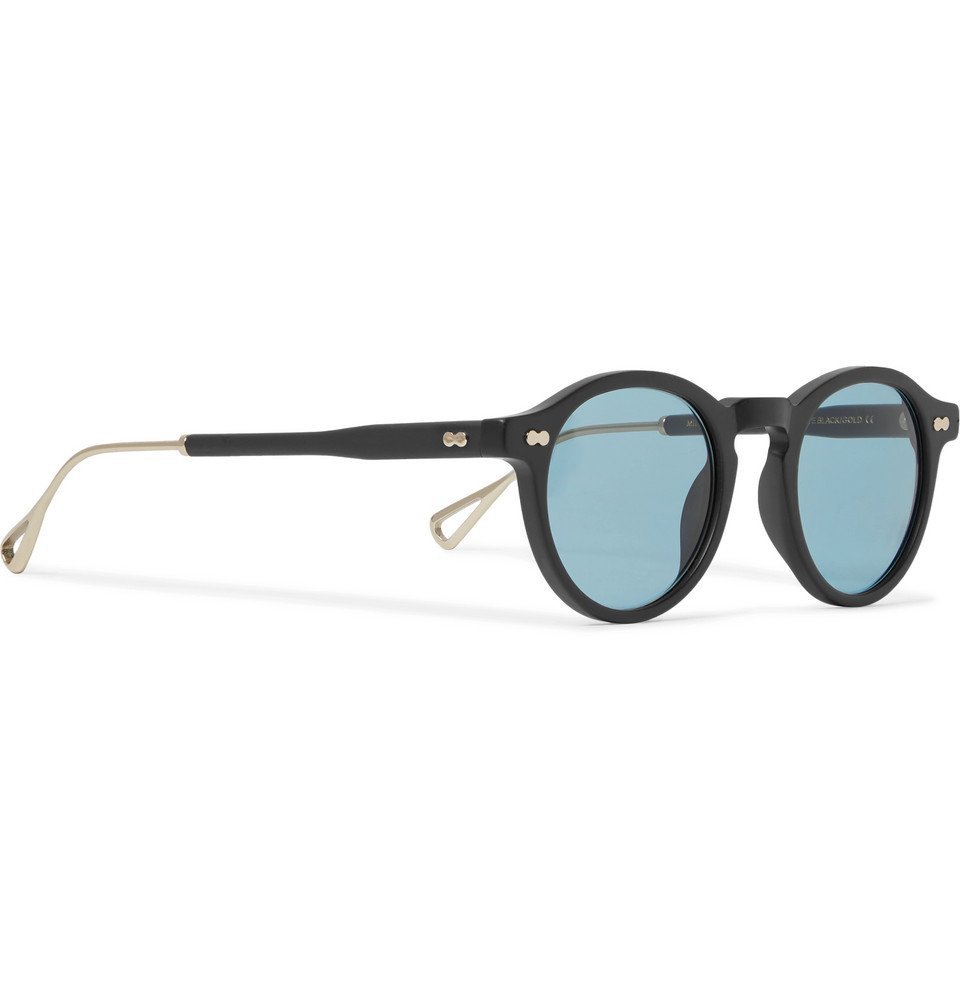 Moscot - Miltzen-TT Round-Frame Matte-Acetate and Gold-Tone