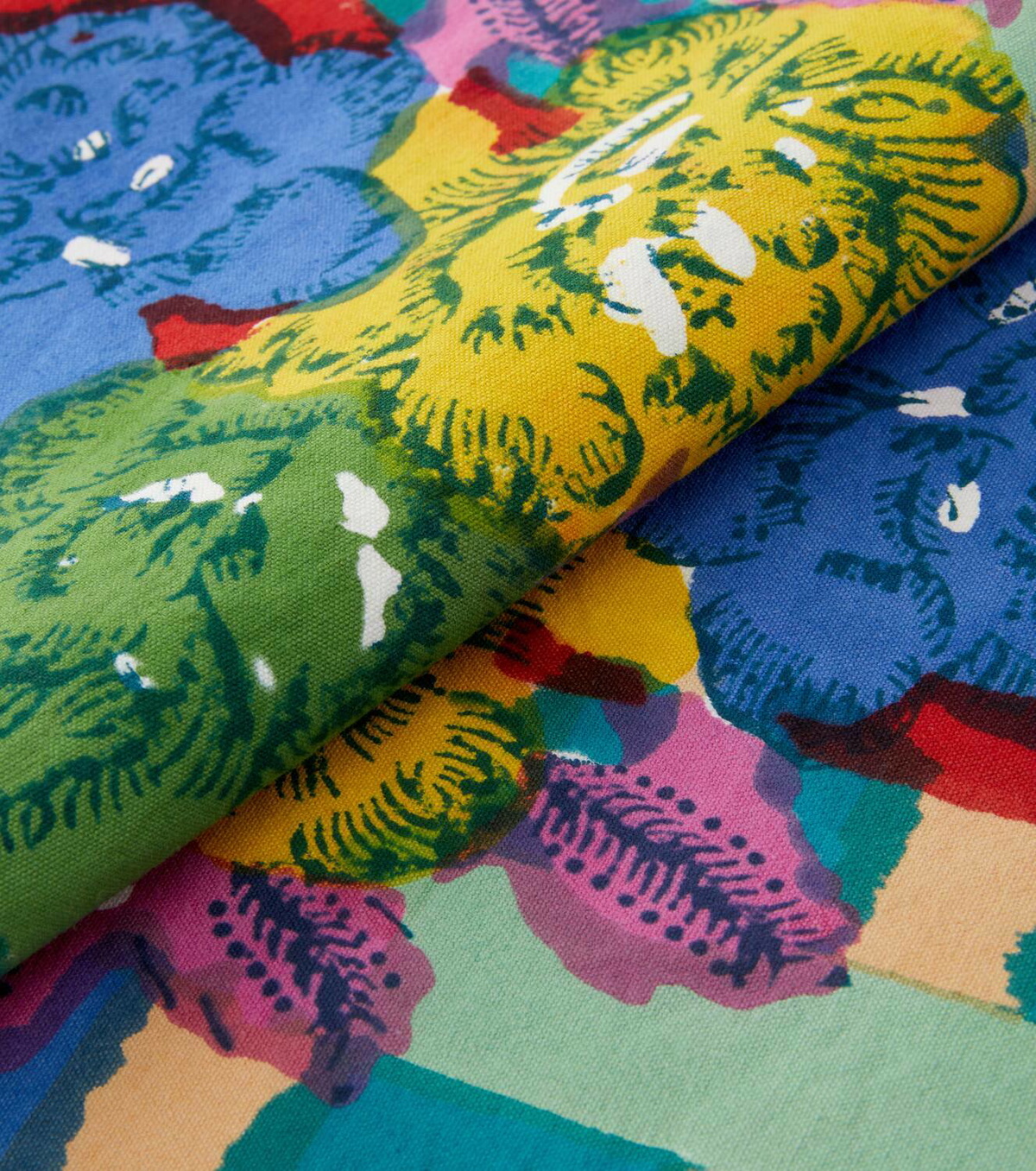 Lisa Corti Ankara Aqua set of 4 placemats