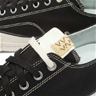 Visvim Men's Vivism Skagway Lo Canvas Sneakers in Black