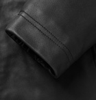 Theory - Morvek Slim-Fit Leather Jacket - Black