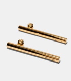 McQueen Logo drop earrings