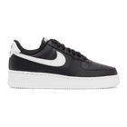 Nike Black and White Air Force 1 07 Sneakers