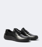 Prada Leather penny loafers