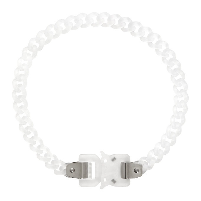 1017 ALYX 9SM Transparent Chain Buckle Necklace 1017 ALYX 9SM