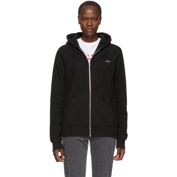 Photo: Noah NYC Black Zip Front Hoodie