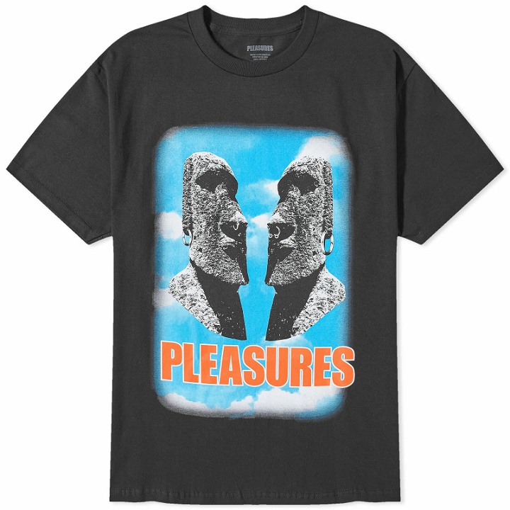 Photo: Pleasures Men's Out Of My Head T-Shirt in Black