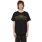 Gucci Black Boutique Logo T-Shirt