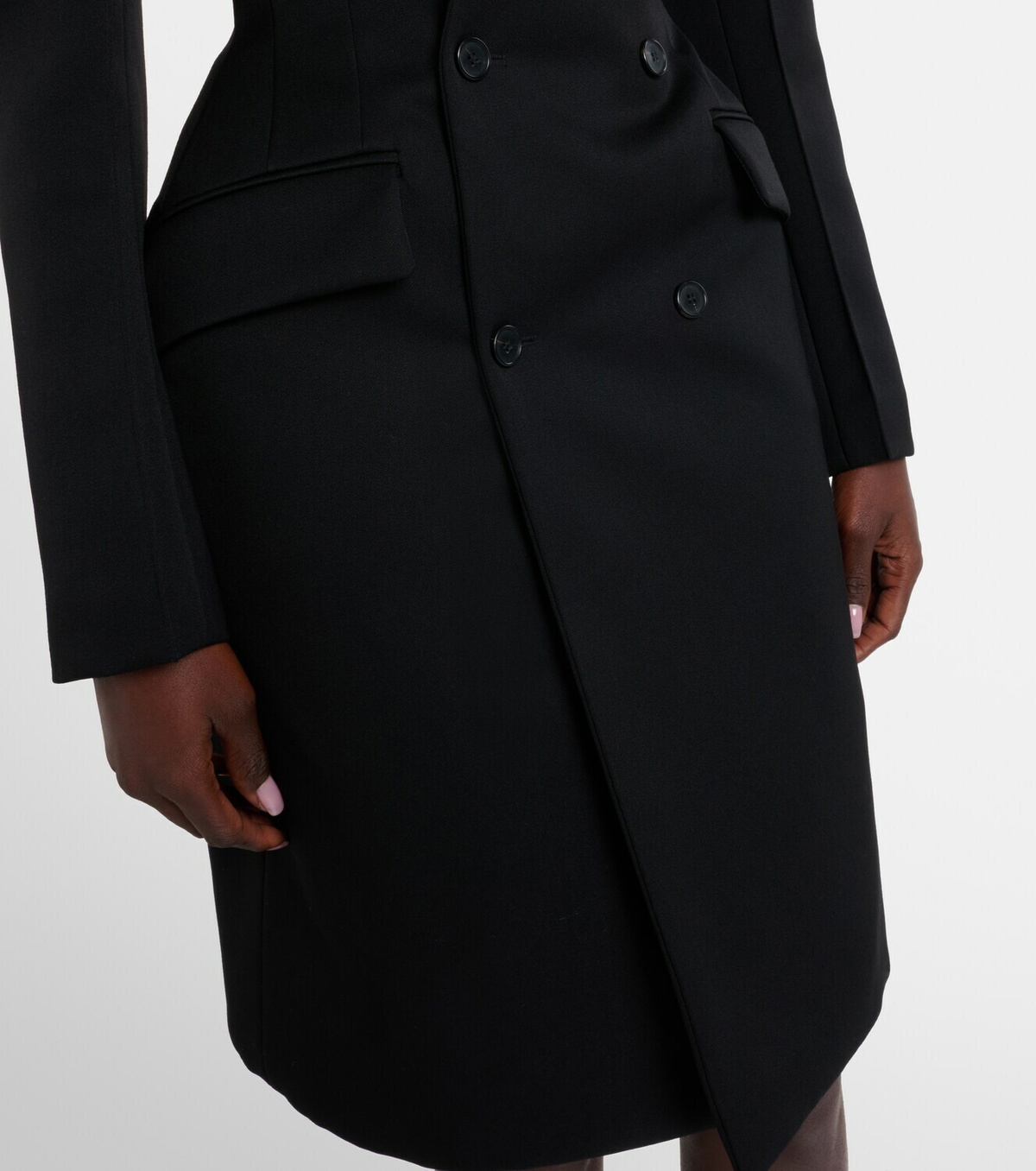 Wardrobe.NYC Crêpe minidress