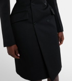 Wardrobe.NYC Crêpe minidress