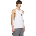 Versace Jeans Couture White Patch Logo Tank Top