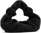 SIMONMILLER Black Crystal Lopsy Bag