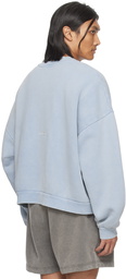 Acne Studios Blue Crewneck Sweatshirt