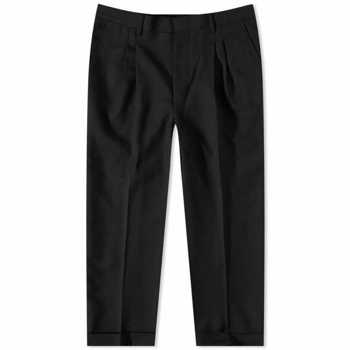 Photo: AMI Men's Carott Fit Trouser in Black