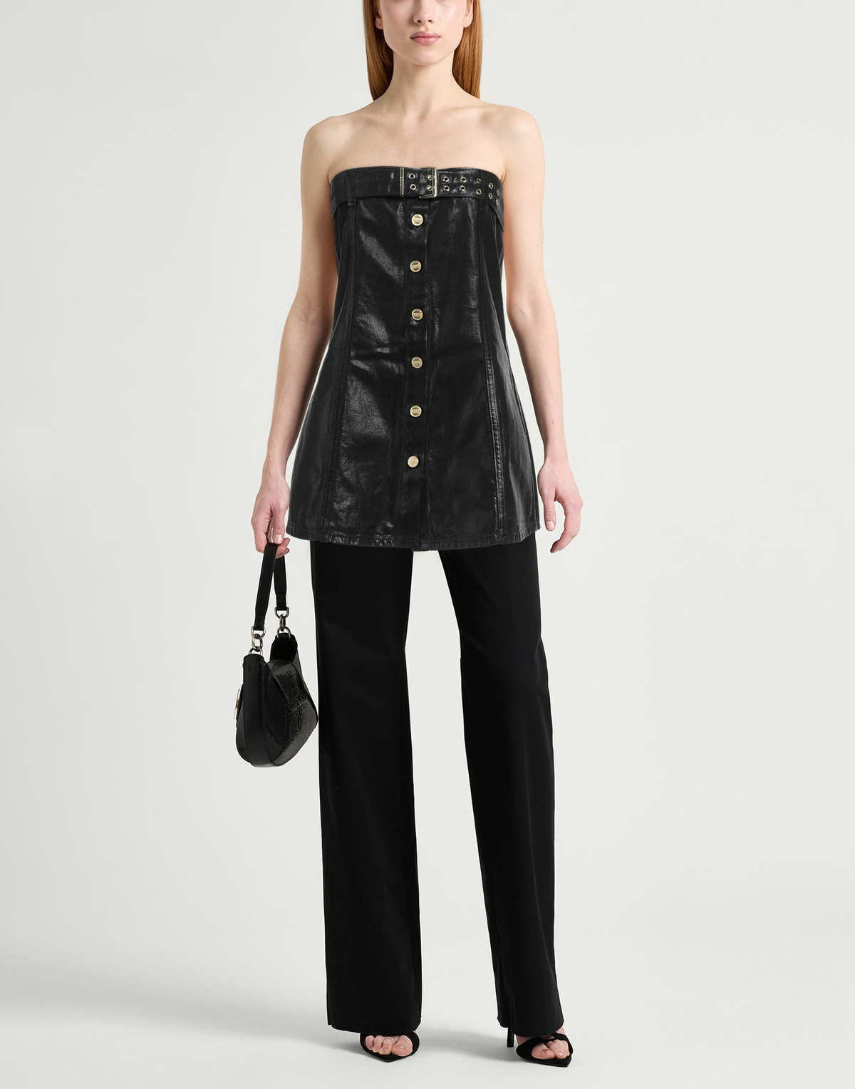 Ganni Womens Top in Black