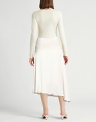 Peserico Womens Midi skirt in Off white