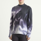 Bandit Men's Men's Aura Grid Mockneck Long Sleeve in Haze Multi