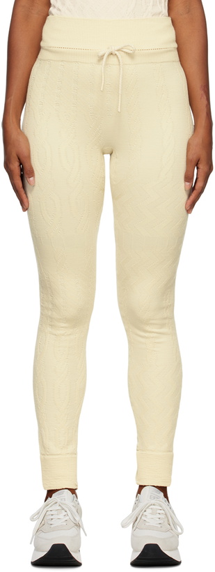 Photo: OTTI Off-White Cable Sport Leggings