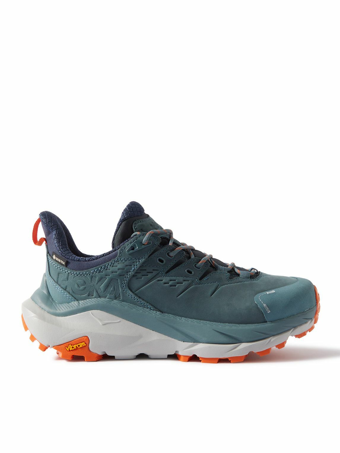 Hoka One One - Kaha 2 Low Mesh-Trimmed Nubuck and GORE-TEX® Sneakers ...