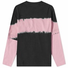 Acne Studios Men's Long Sleeve Mini Exford Cross Bones T-Shirt in Black