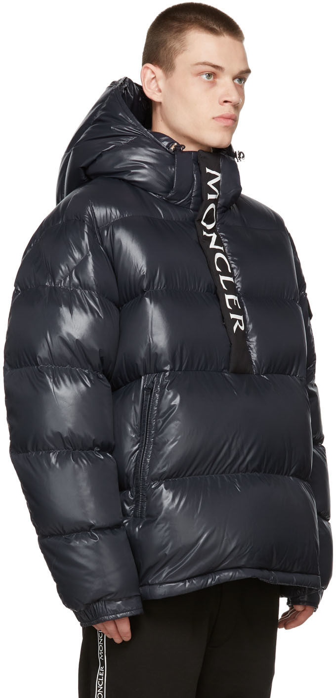 ジャケット・アウター MONCLER Moncler Navy Down Maury Jacket Moncler