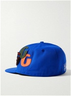 Gallery Dept. - ATK G-Patch Embellished Cotton-Twill Baseball Cap - Blue