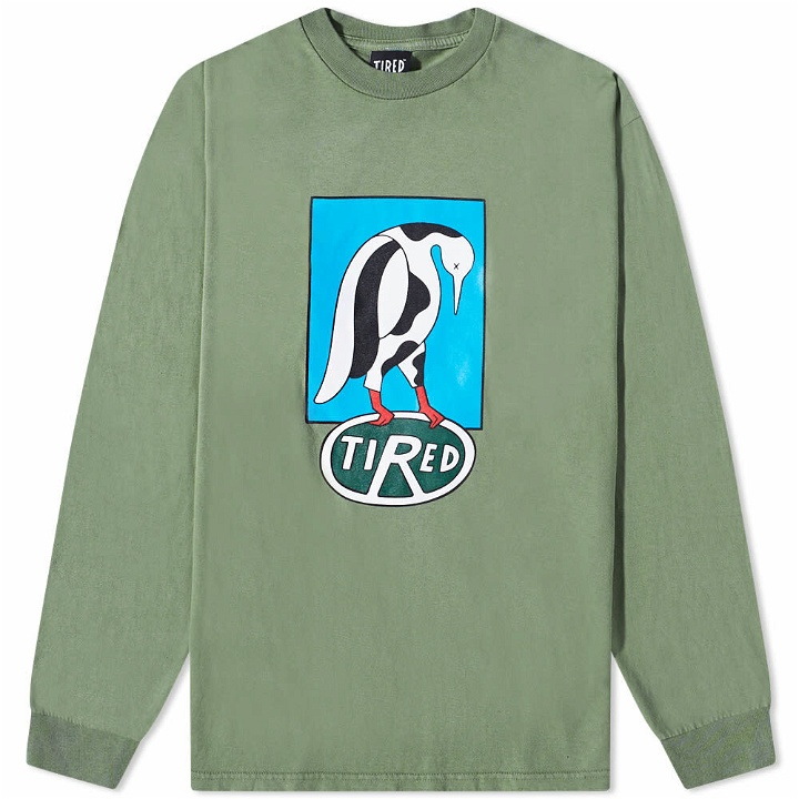 Photo: Tired Skateboards Men's Rover Long Sleeve T-Shirt in Neutrals