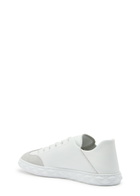 Jimmy Choo Diamond Flex Leather Sneakers White